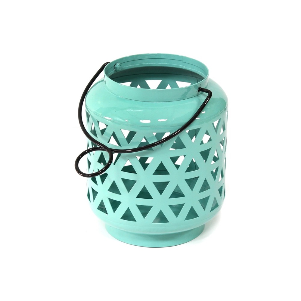 Decocrated lantern teal